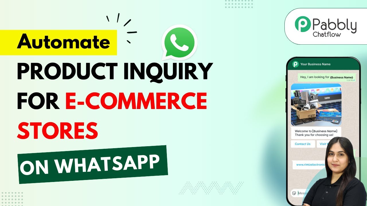 How to Automate Product Inquiry for E-commerce Stores on WhatsApp