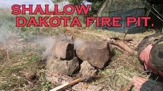 Shallow Dakota Fire Pit.