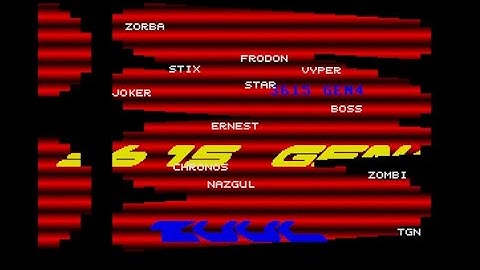 Gen 4 Demo - Zuul - Atari ST