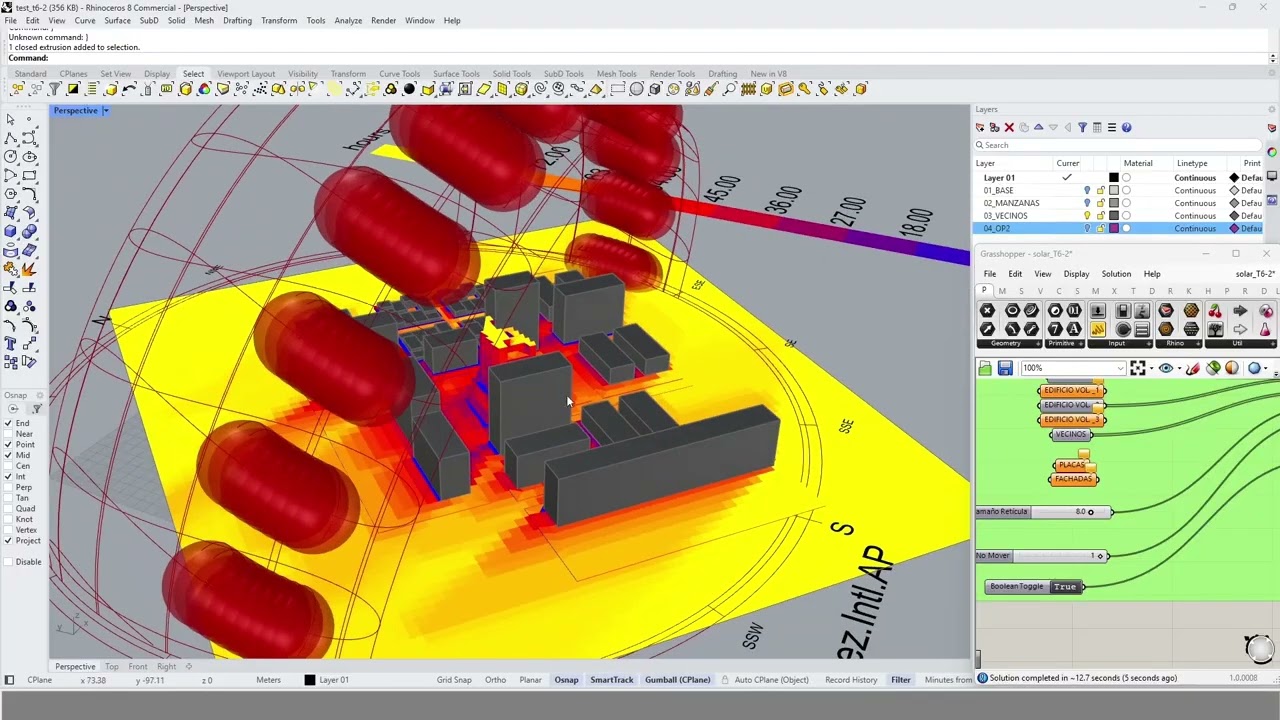 Radiación Solar en LadyBug_Tutorial Simulación