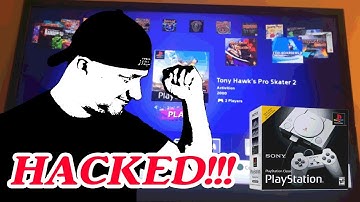 The Playstation Classic has been hacked.