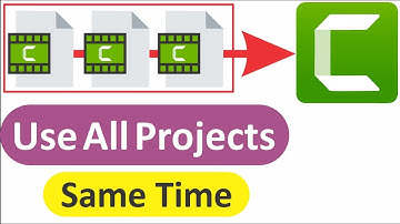 How To Open Two Different Projects Same Time In Camtasia | in Hindi/Urdu | By Aik Second