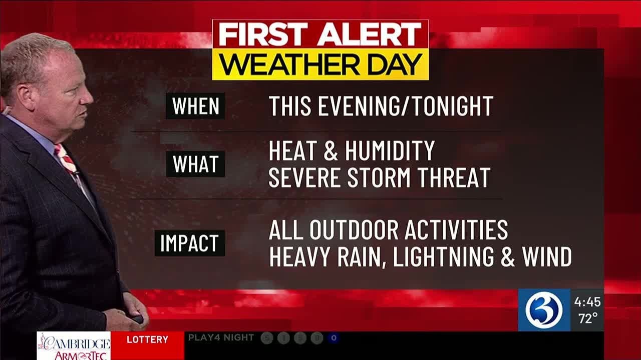 Technical Discussion: Today is a First Alert Weather Day for heat ...