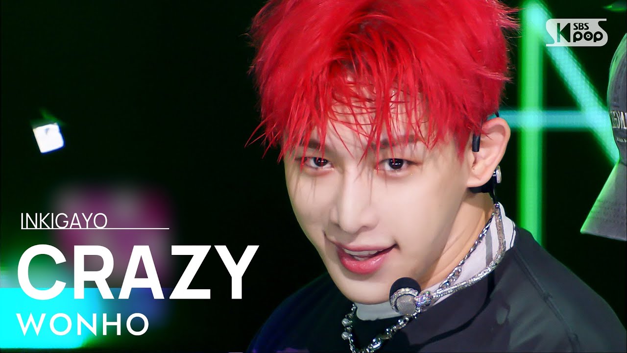 WONHO(원호) - CRAZY @인기가요 inkigayo 20220619