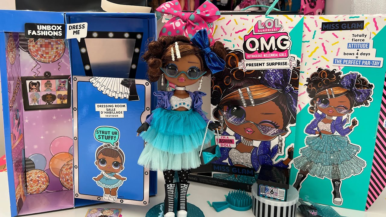 Unboxing Lol Surprise O.M.G Doll Miss Glam!! YouTube
