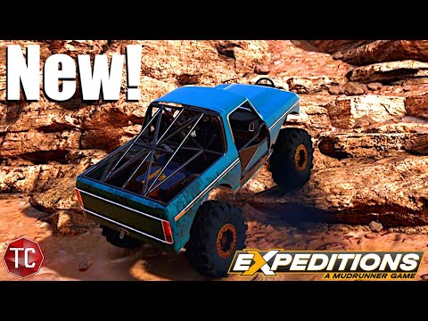 Видео: Expeditions: A MudRunner Game | Ford Bronco Crawler vs GRAND CANYON! (CONSOLE & PC MODS)
