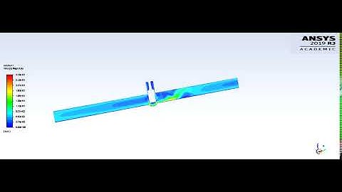 Ansys fluent using gate valve 25mm lift