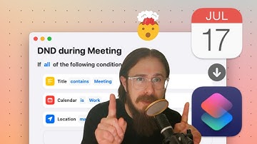 Automate Do Not Disturb with Calendar Events on Mac | Rules App