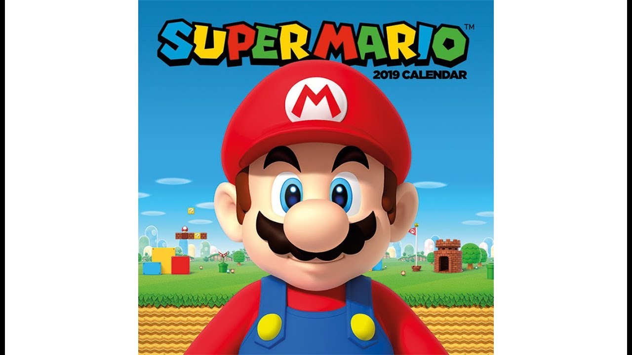 super-mario-2019-calendar-youtube