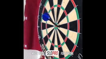 dart bord {slow motion}