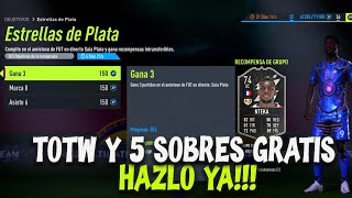 COMO CONSEGUIR TOTW y 5 SOBRES TOP GRATIS en FIFA 22 ULTIMATE TEAM