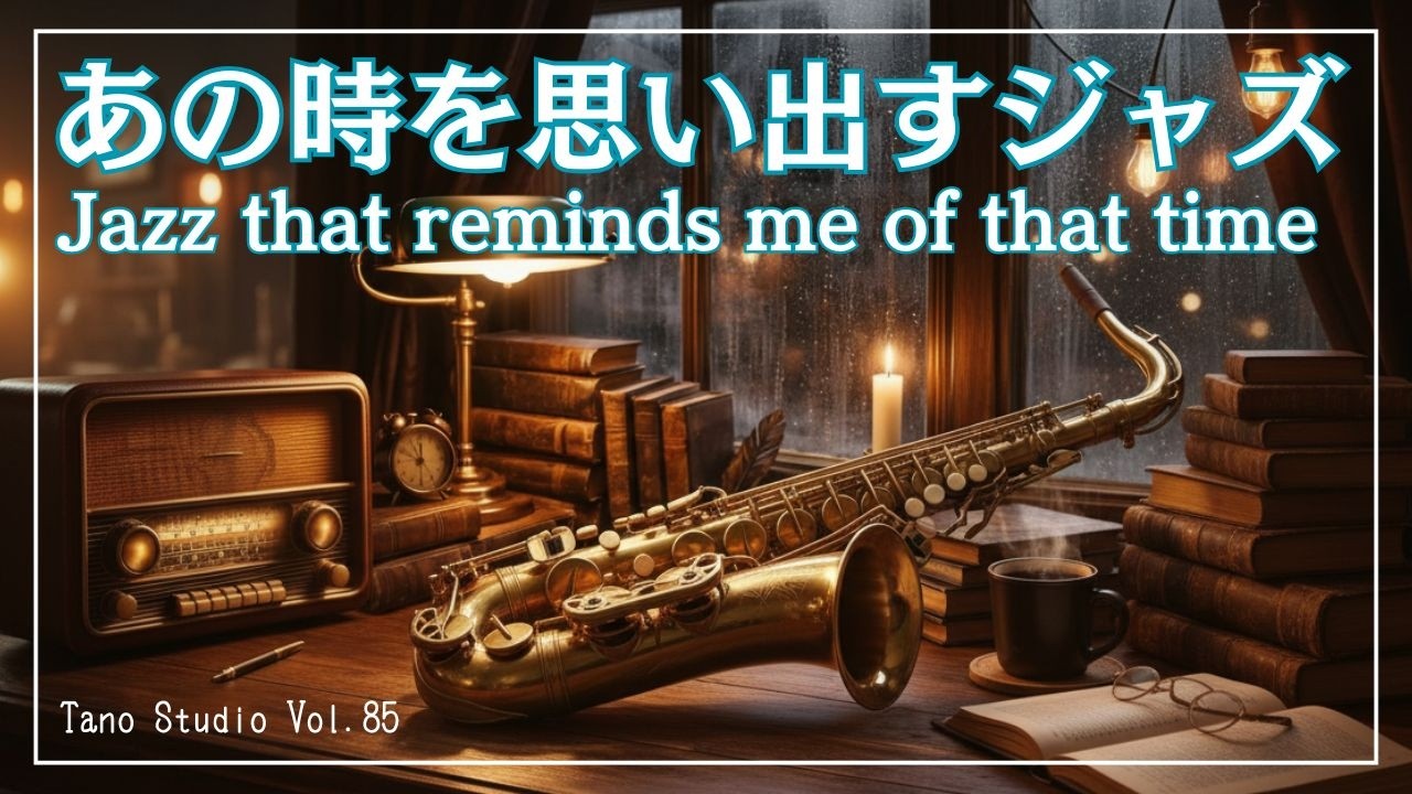 夜BGM】あの時を思い出すジャズ｜しっとり癒されるサックスラウンジ