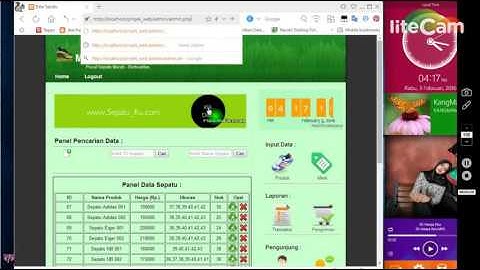 Projek Web Cara Membuat Data Merk Pada Halaman Admin Web Penjualan Dengan Dreamweaver CS6  Part 2