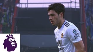 Raul Jimenez scores equalizing penalty kick for Wolves v. Bournemouth | Premier League | NBC Sports