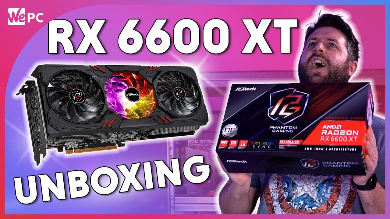 Unboxing AMD Radeon RX  XT Graphics Card    ASrock Phantom Gaming  Edition