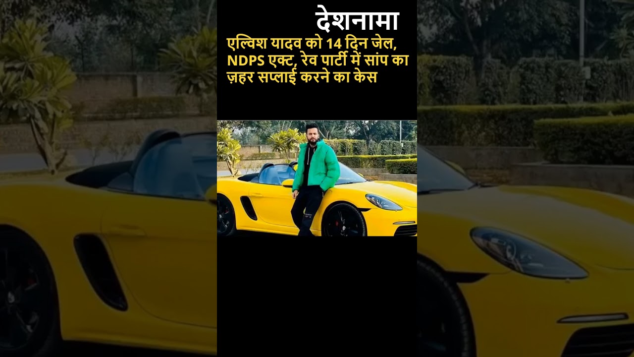 Youtuber Elvish Yadav Sent To 14-Day Jail | Snake Venom Rave Party Case | Arrested | News 