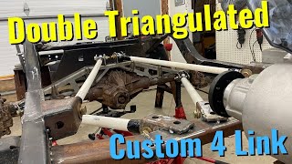 DIY Double Triangulated 4 Link Suspension for the Jeep TJ to LJ conversion.
