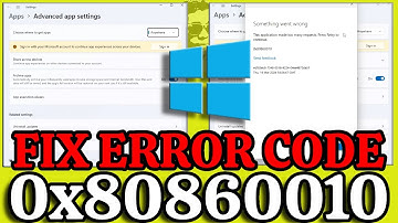 How to Fix Error 0x80860010 in Windows 11 (2024)