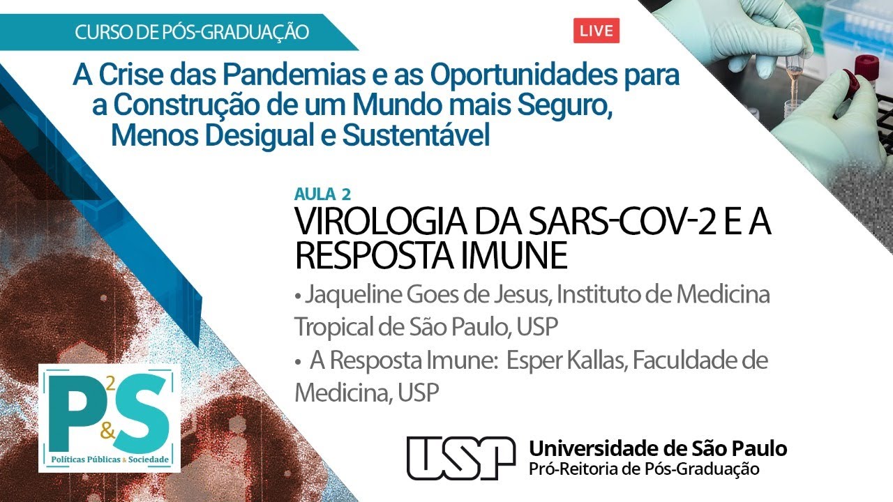 Aula 2 | Virologia da Sars-Cov-2 e a Resposta Imune