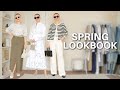 Spring lookbook 2024  21 classic  chic spring outfit ideas