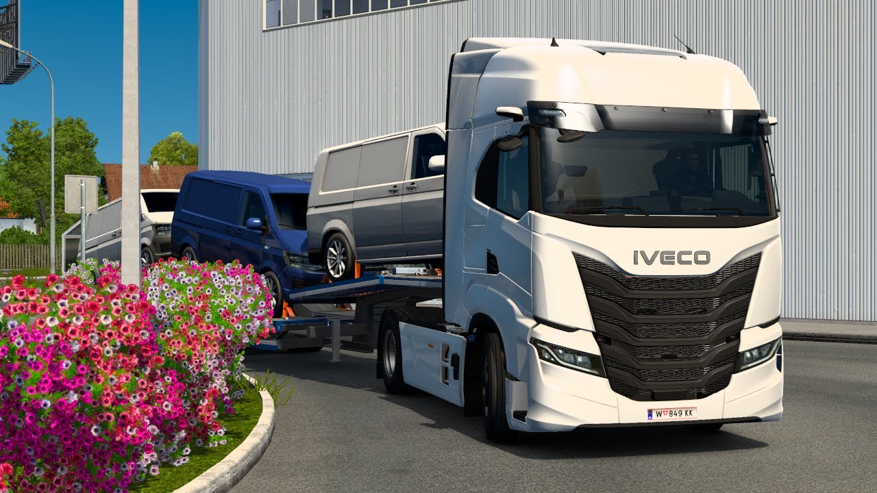 Can You Tell the Difference ETS2 With vs. Without Graphics Mods!