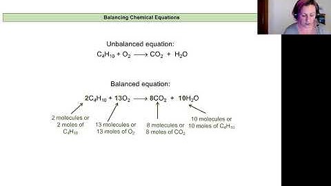 Chem 161 Lecture 4A Chemical Equations