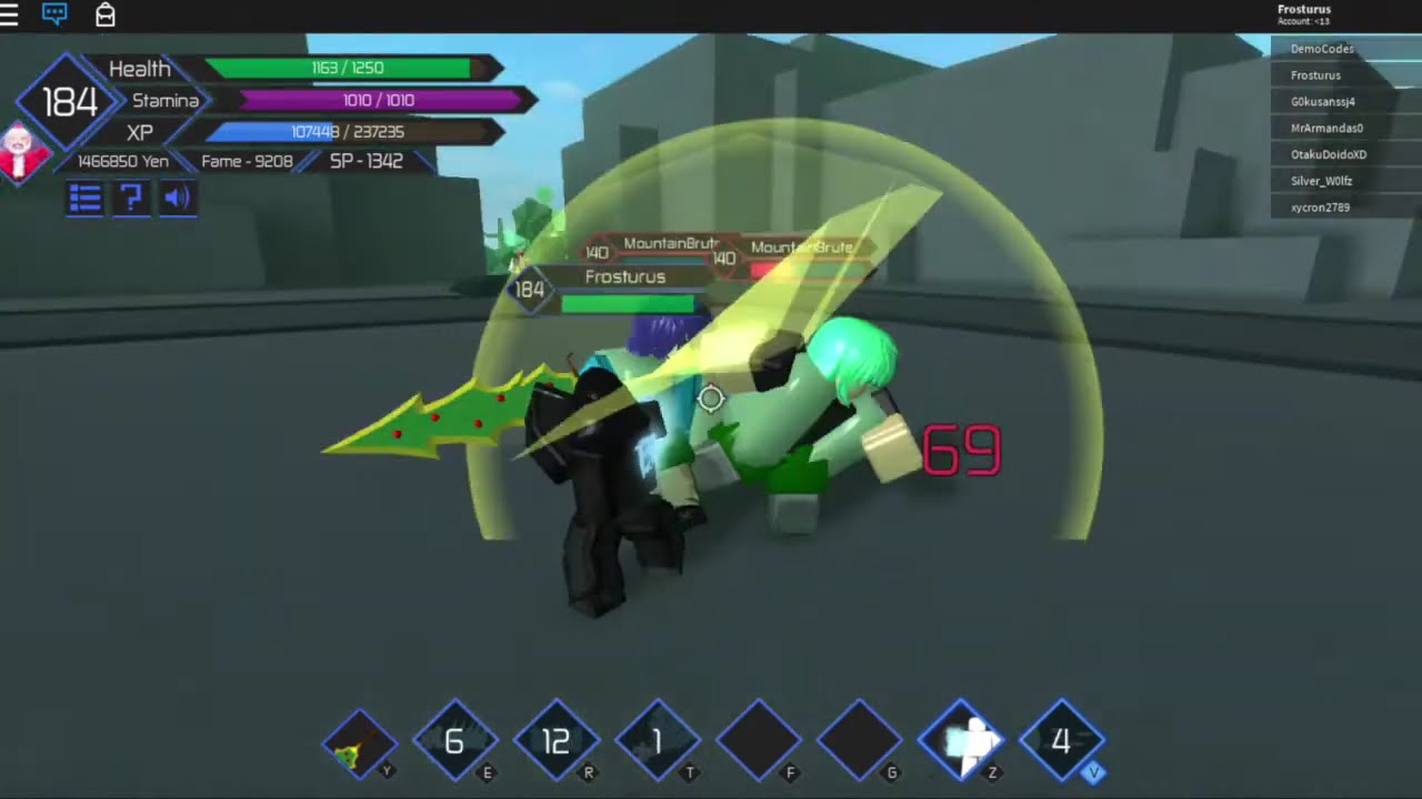 ICE SHOWCASE | HEROES ONLINE | ROBLOX