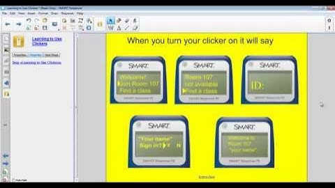 SMART Response Clicker Tutorial