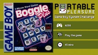 Boggle Plus | Game 298 | Portable Pleasure