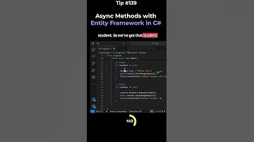 Async Methods with Entity Framework in C# Tip #139