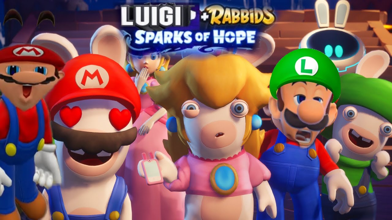 Laugi Rabbits Luigi + Rabbits Sparks Of Hope #2 - YouTube