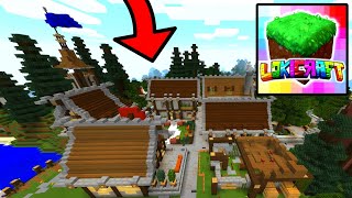 Lokicraft - I Found HUGE FANTASY TOWN Part 1- MOBILE GAMES screenshot 2