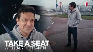 TAKE A SEAT 🚗 with JARI LITMANEN | 'The love I have for Ajax is forever!' 🤍♥️🤍