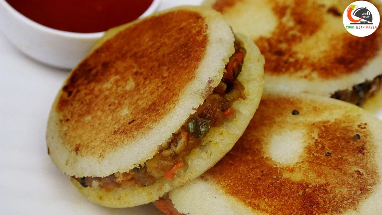 सूजी और आलू से बनाएं बेहतरीन नाश्ता जिसे देखते ही भूक दस गुना बढ़ जाएं || Idli Burger Recipe