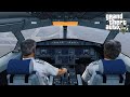 GTA 5 - Airbus A330-900neo LSIA Cockpit View Landing