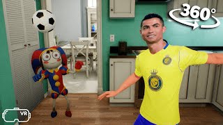 360º Cristiano Ronaldo Siuuu Sings | The Amazing Digital Circus Theme | VR by KokosVR 53,178 views 6 months ago 53 seconds