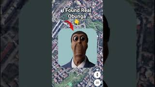 I Found Real Obunga 😶‍🌫️ on google maps and google earth 🌏 #shorts #ddgoogleearth