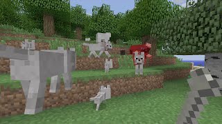 Minecraft Xbox 360 - Hardcore Survival Island - Attack of the Wolves - Part 14