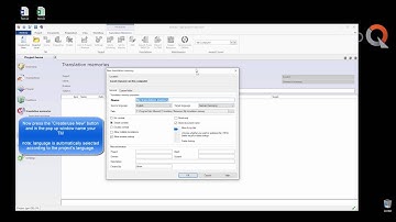 3. How to create a Translation Memory
