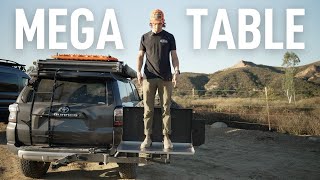 This RiG'd Camp Table is BIGGER | Introducing MegaTable