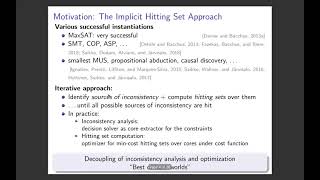 CP2021 "Pseudo-Boolean Optimization by Implicit Hitting Sets"