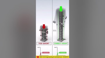 How Column Shortness Causes Collapse | Correct vs. Incorrect Design Simulation. #ai  #civilengineer