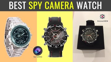Top 5 Best Spy Camera Watch & 4k Spy Watch Reviews in 2025