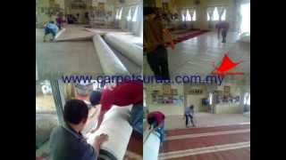 Carpet Masjid (Mosque) Surau