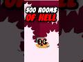 500 Rooms Of Hell In Geometry Dash! #geometrydash