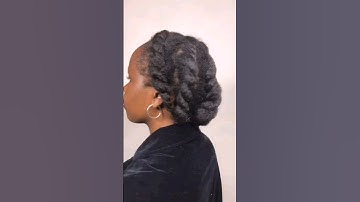 See How Easily You Can Get Chunky Flat Twists on #4chair! #shorts