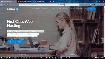 How to create landing page using Visual composer