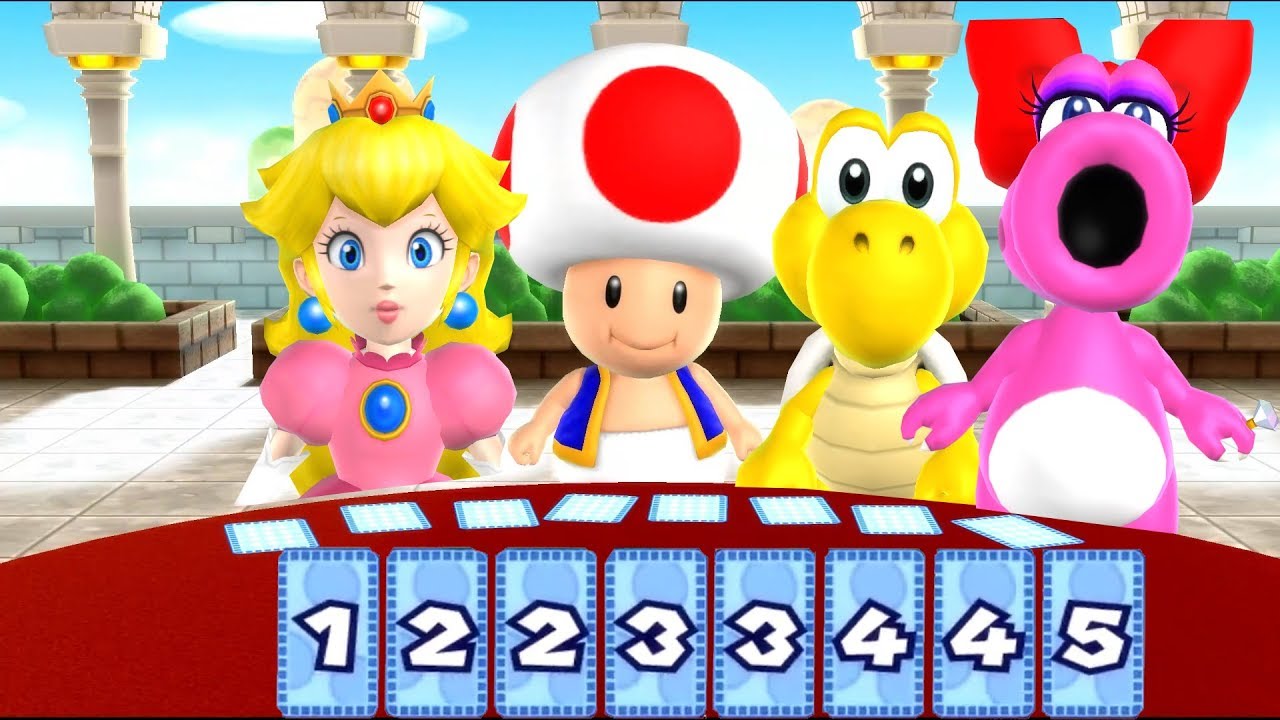 Mario Party 9 - Party Mode - Blooper Beach #40 (Master Difficulty) MARIO CRAZY