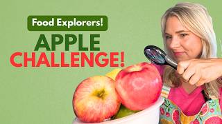 Apple Food Explorer Challenge! 🍎 5-Senses Activity for Home or Classroom
