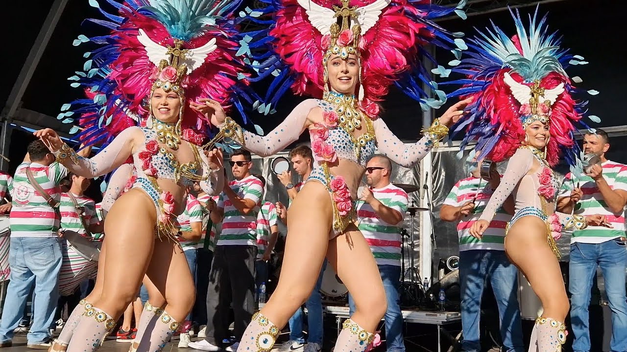 Sócios Da Mangueira - Passistas  @Feira de Artesanato e Gastronomia Mealhada 2024 ‎@PlaytekTv